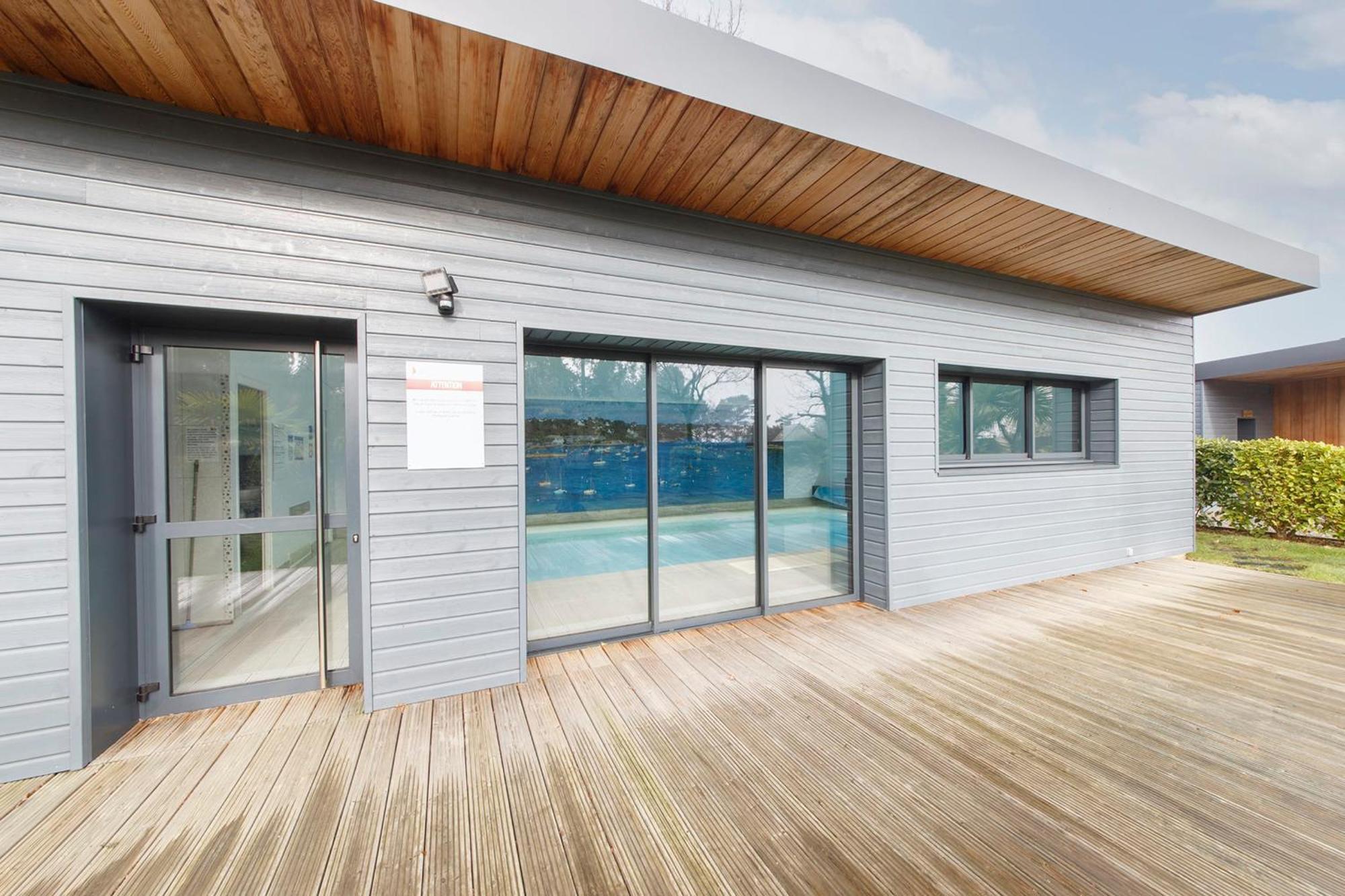 Holavre- Maison Pour 5P Avec Piscine Le Tour-du-Parc Exterior photo
